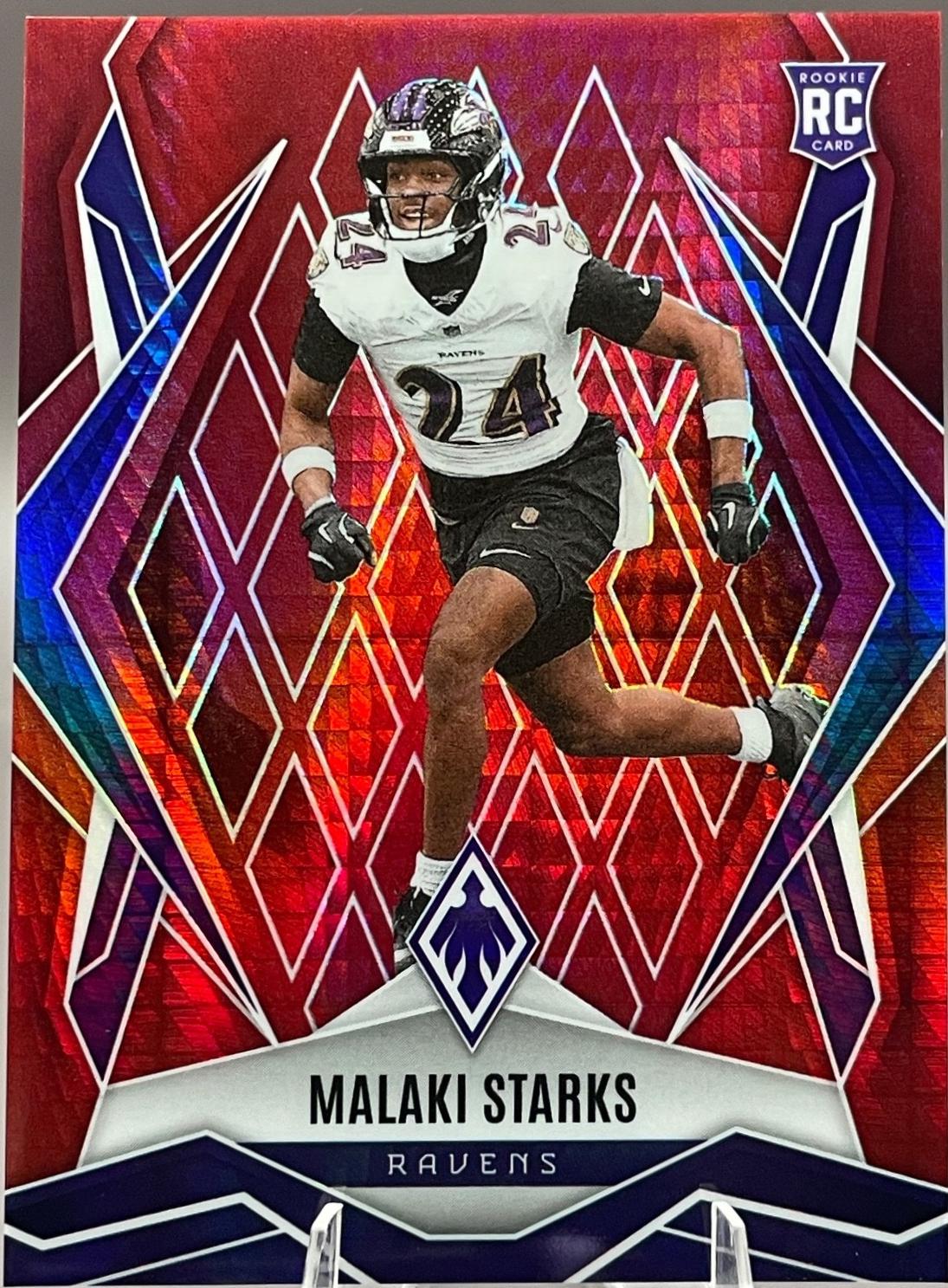 Malaki Starks [Red Hyper] #195