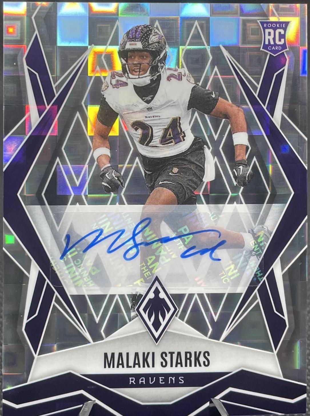 Malaki Starks [Silver Pandora Autograph] #195