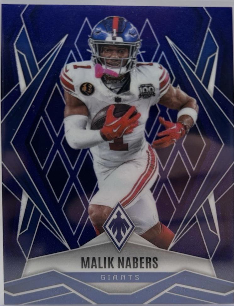 Malik Nabers [Blue Seismic] #143