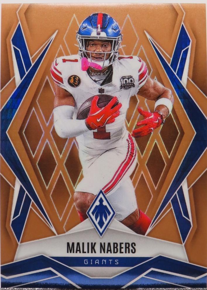 Malik Nabers [Bronze Hyper] #143
