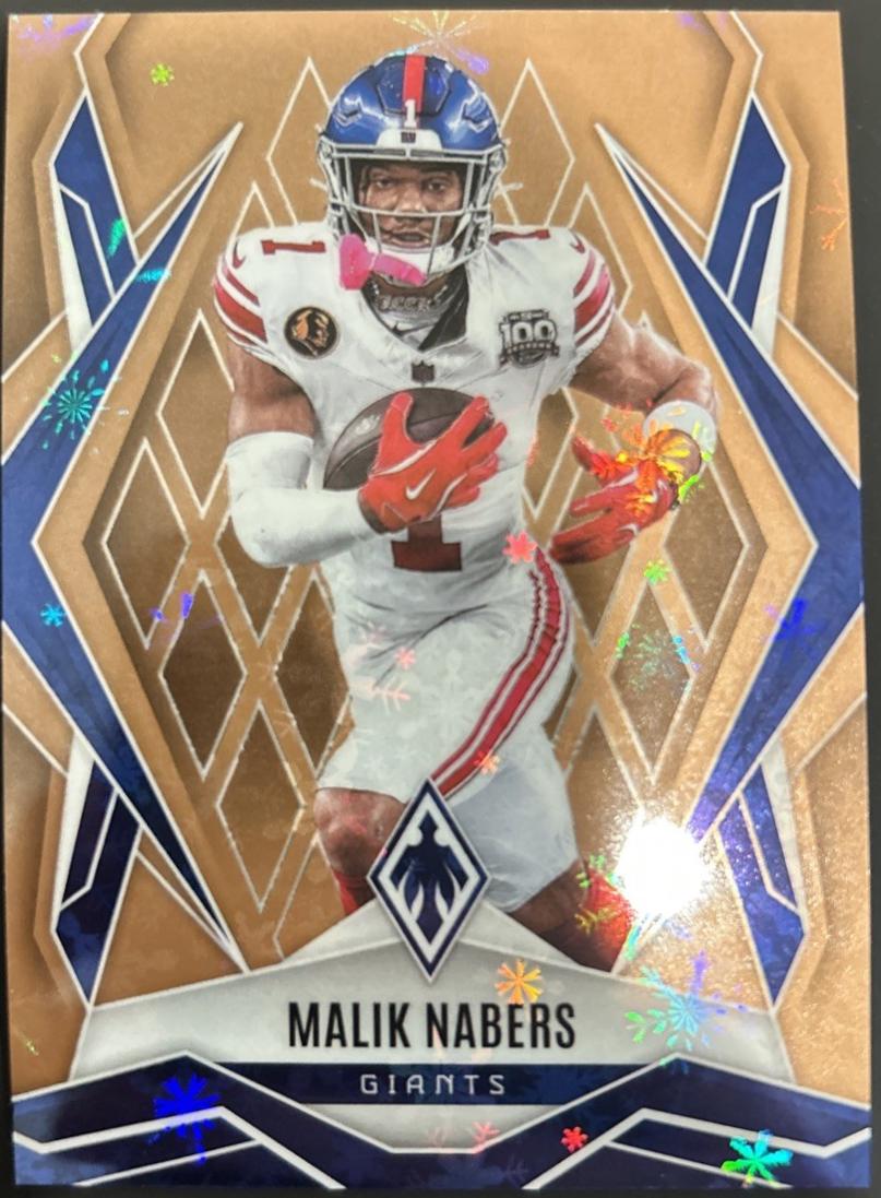 Malik Nabers [Bronze Winter] #143