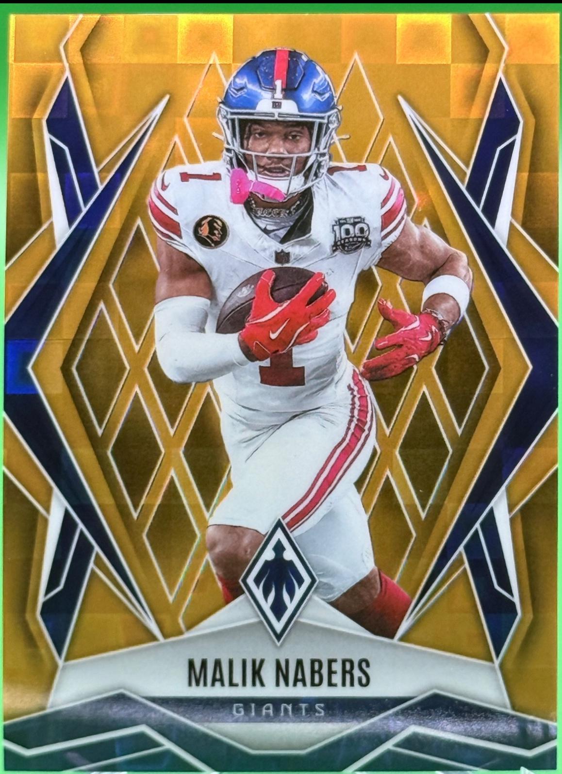 Malik Nabers [Gold Pandora] #143