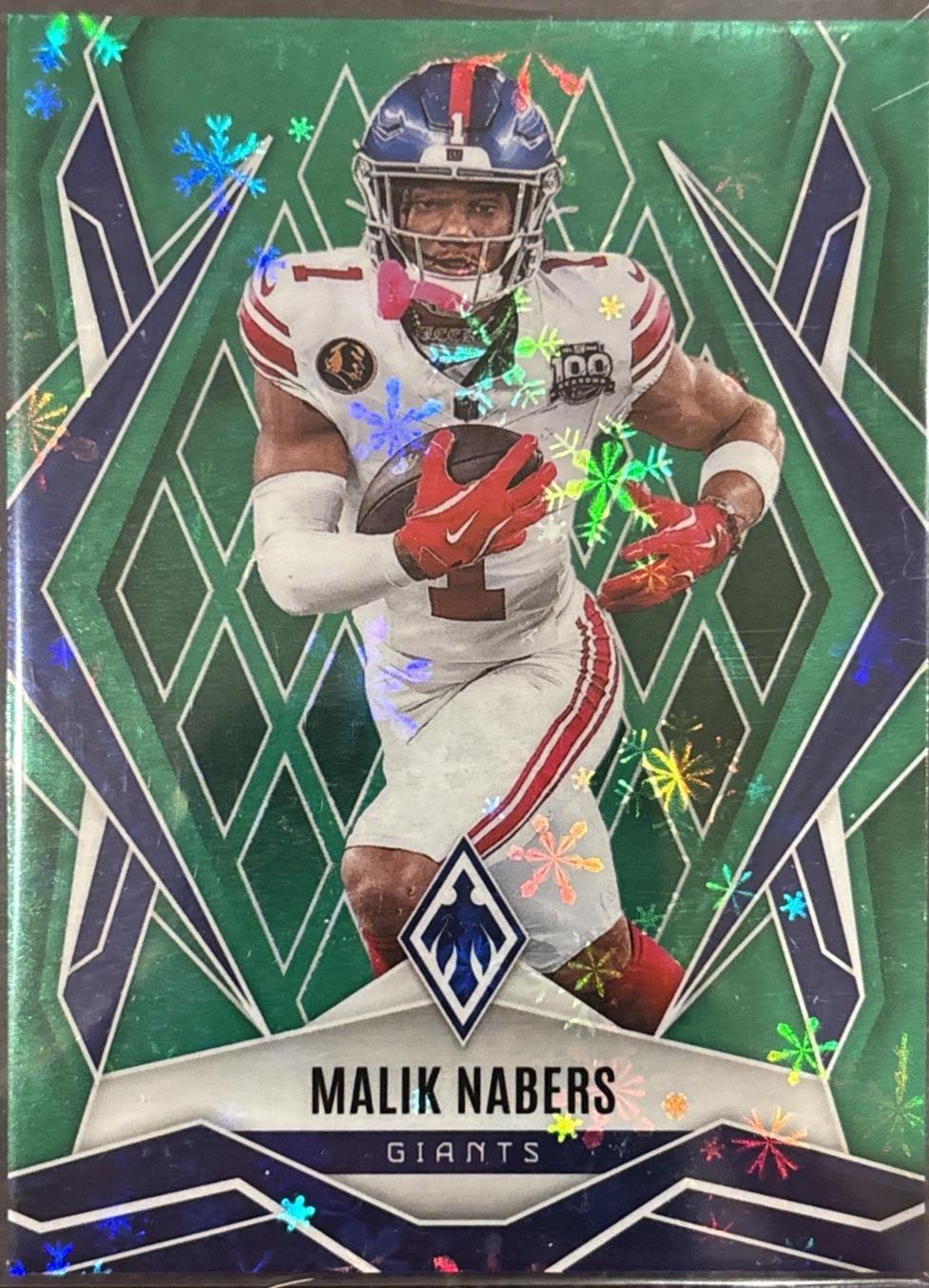 Malik Nabers [Green Winter] #143