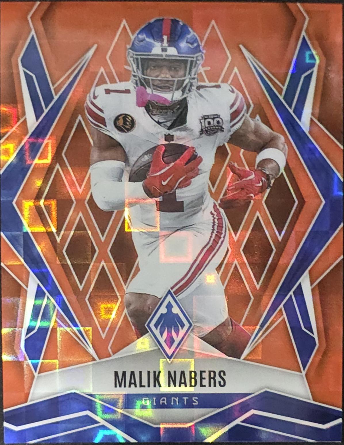 Malik Nabers [Orange Pandora] #143