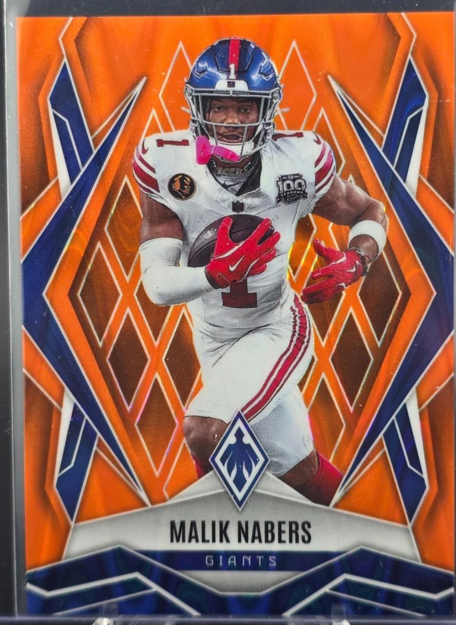 Malik Nabers [Orange Seismic] #143
