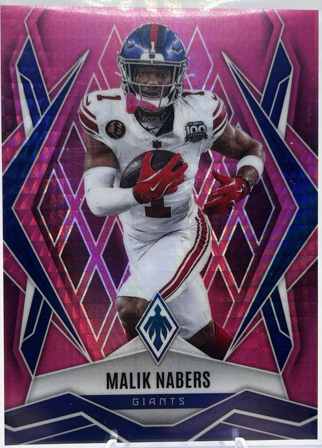 Malik Nabers [Pink Hyper] #143