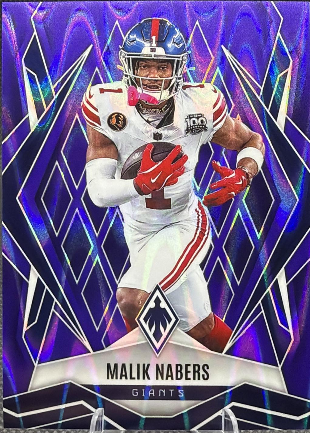 Malik Nabers [Purple Seismic] #143
