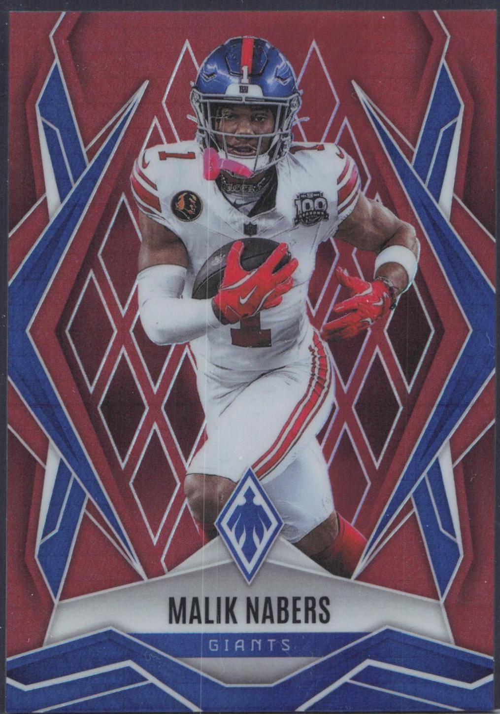Malik Nabers [Red Hyper] #143
