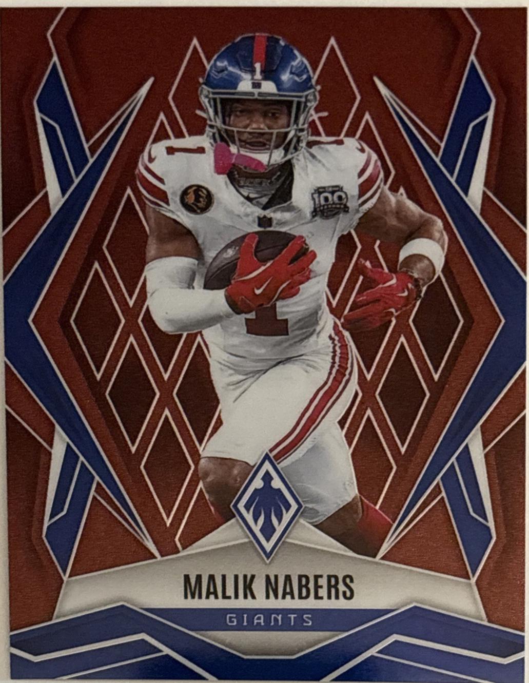 Malik Nabers [Red] #143