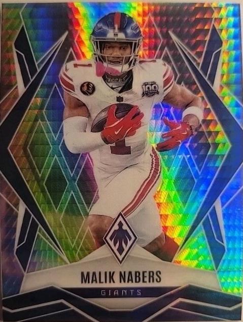 Malik Nabers [Silver Hyper] #143