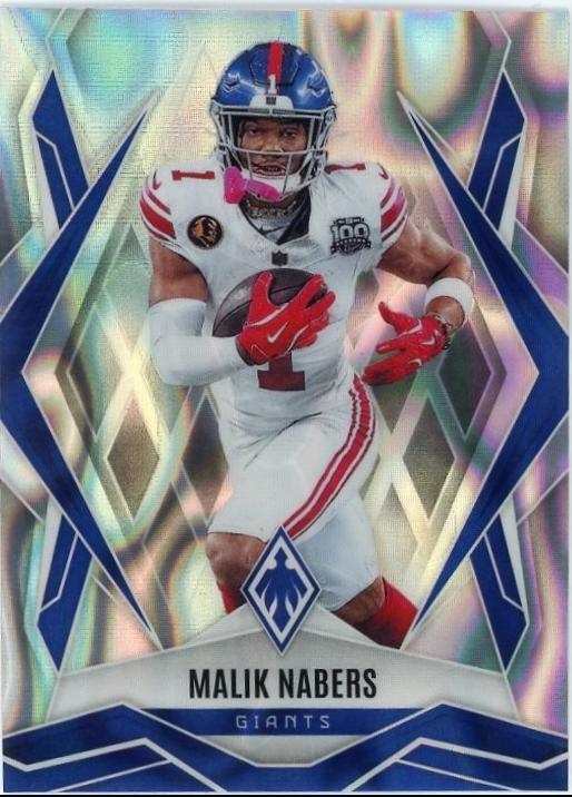 Malik Nabers [Silver Lava] #143