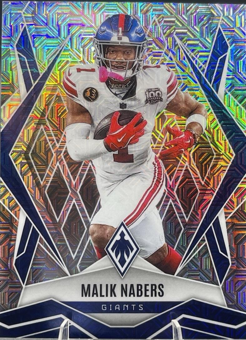 Malik Nabers [Silver Mojo] #143