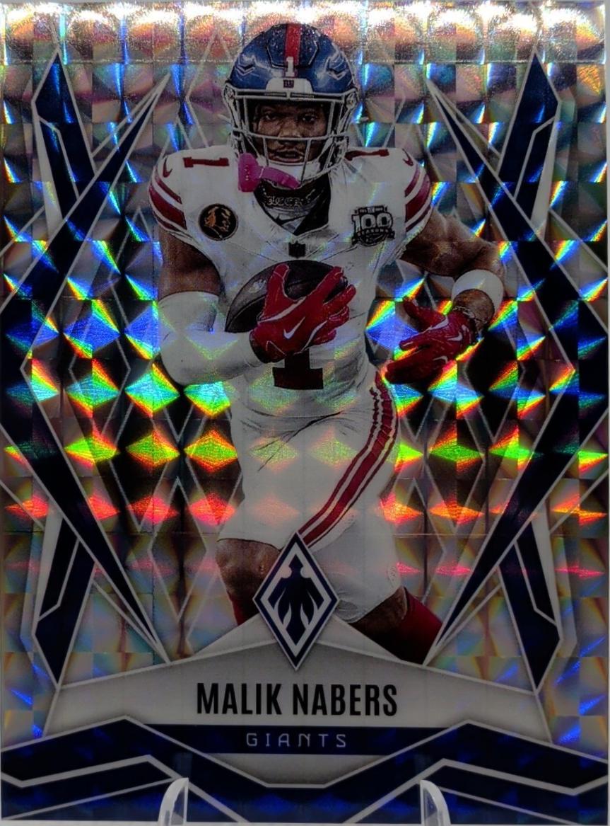 Malik Nabers [Silver Pyramids] #143