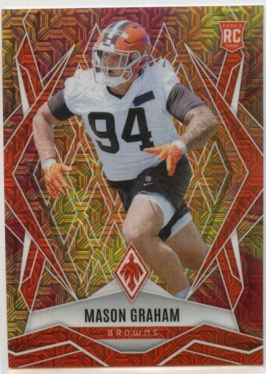 Mason Graham [Fire Burst] #162