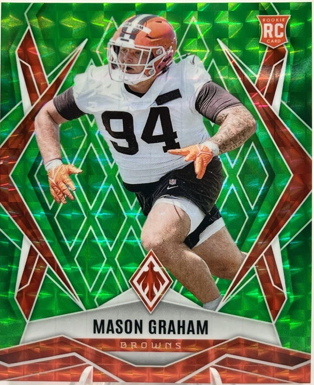 Mason Graham [Lime Green Pyramids] #162