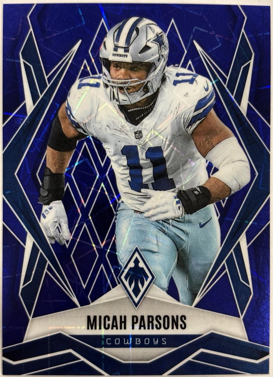 Micah Parsons [Blue Lazer] #84