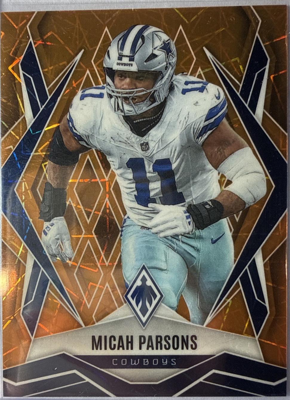 Micah Parsons [Orange Lazer] #84