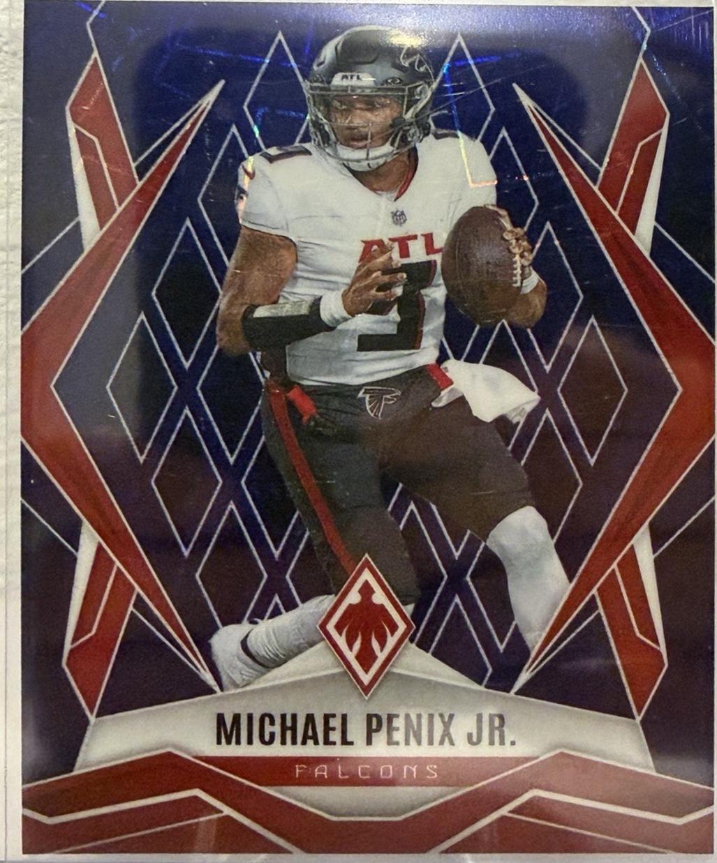 Michael Penix Jr. [Blue Lazer] #7