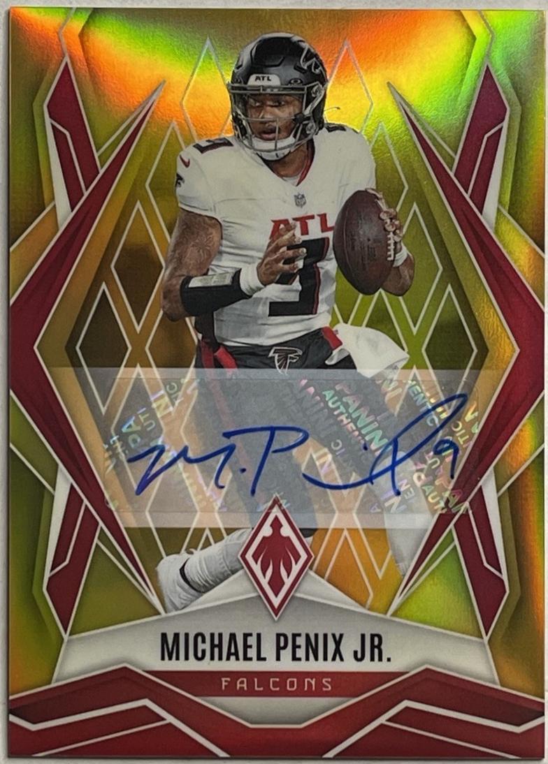 Michael Penix Jr. [Gold Autograph] #7