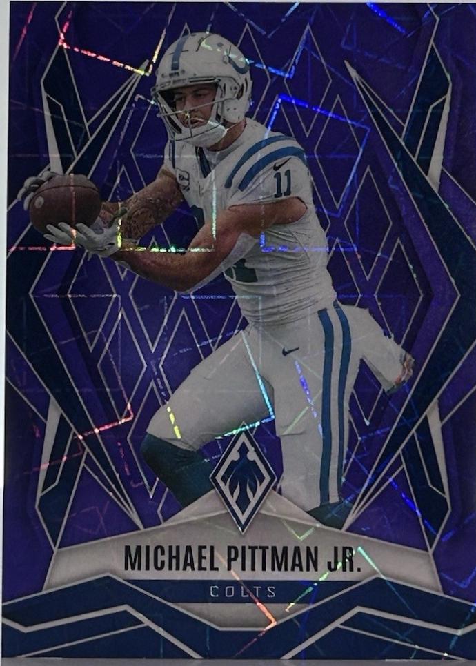 Michael Pittman Jr. [Blue Lazer] #127