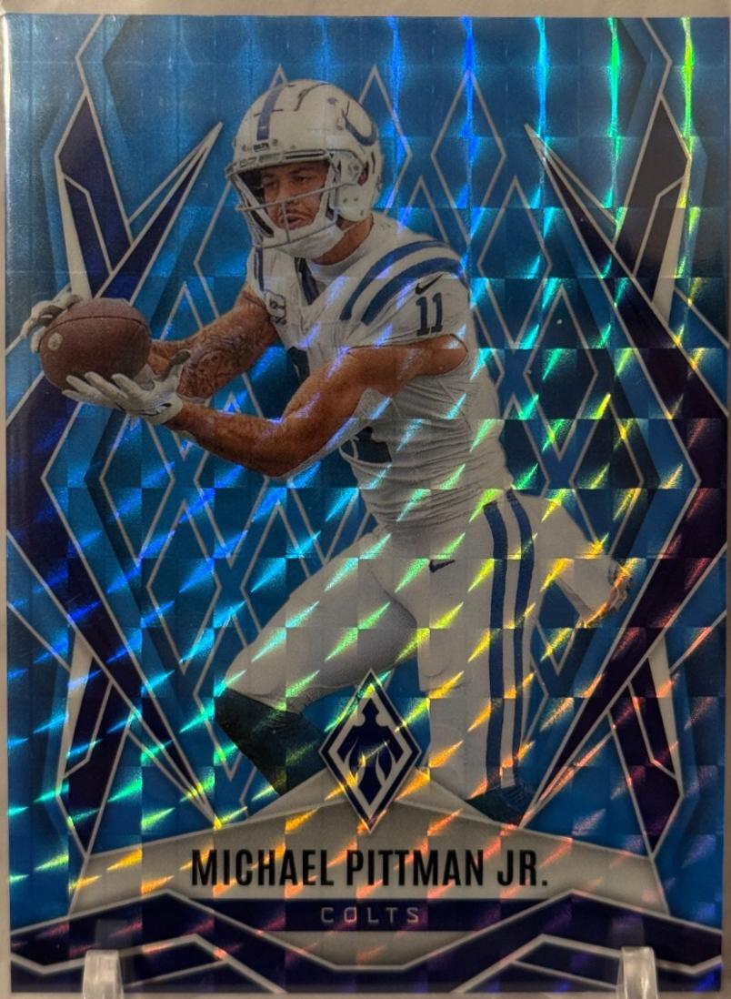 Michael Pittman Jr. [Light Blue Pyramids] #127