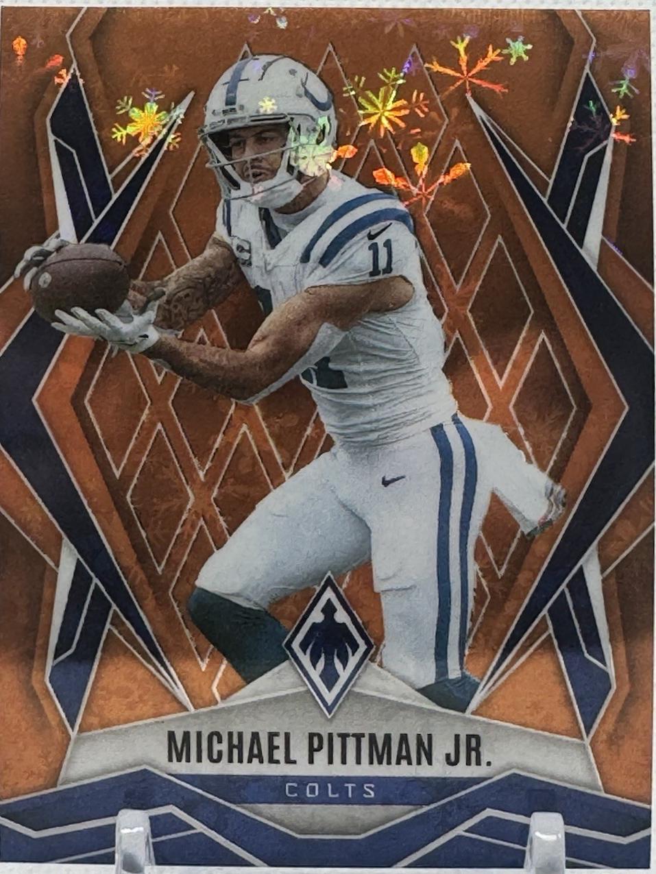 Michael Pittman Jr. [Orange Winter] #127