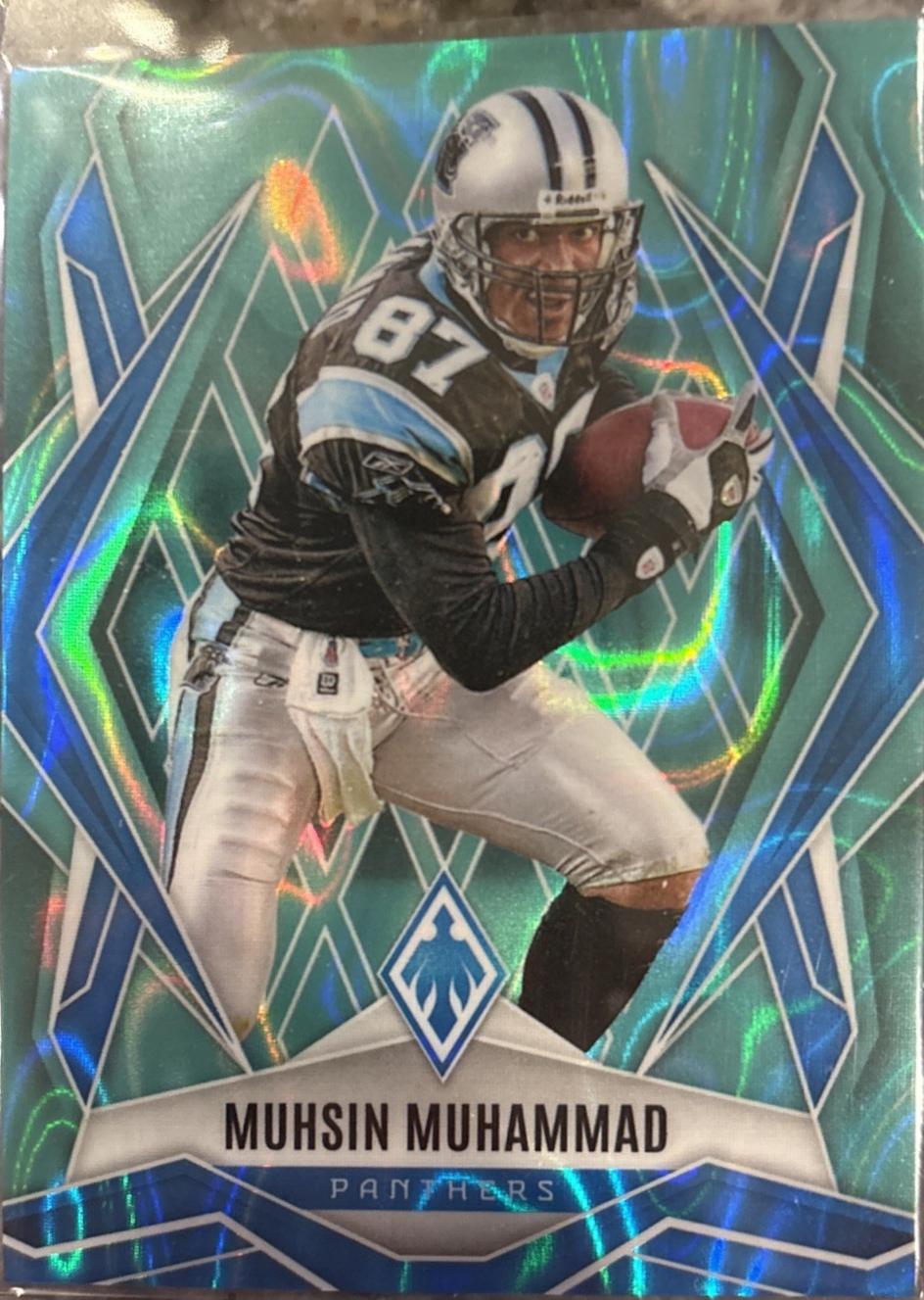Muhsin Muhammad [Teal Lava] #48