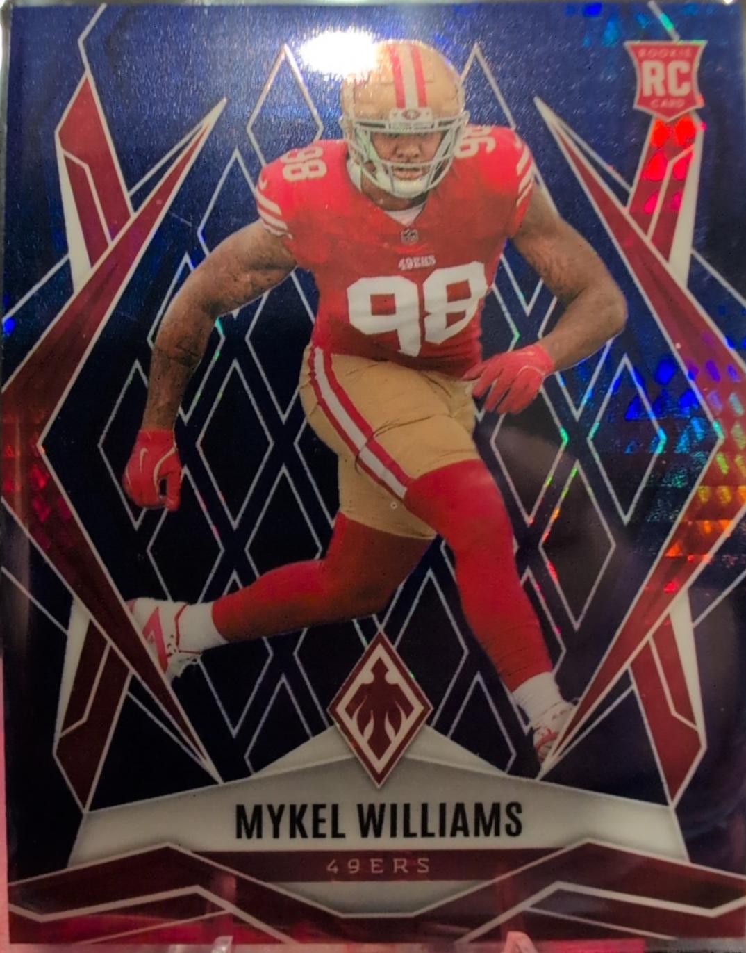 Mykel Williams [Blue Hyper] #164