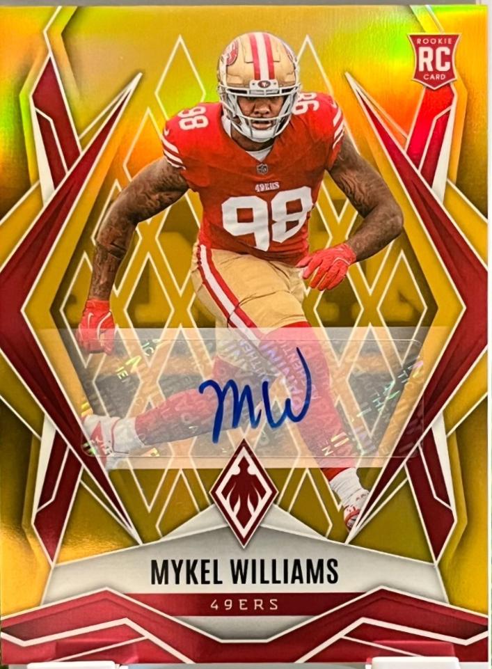 Mykel Williams [Gold Autograph] #164