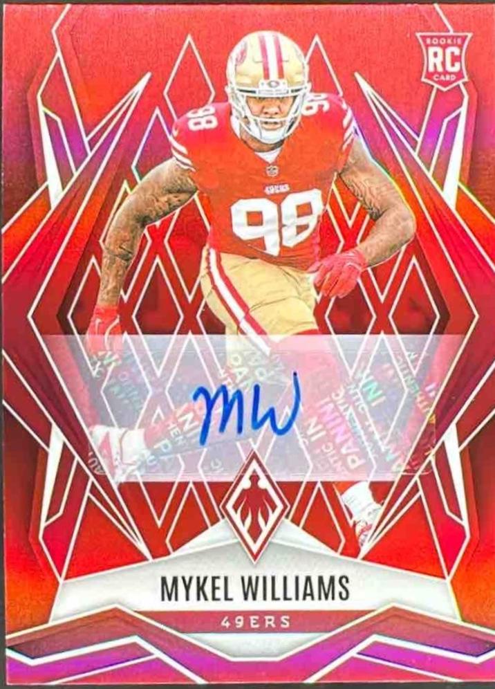 Mykel Williams [Red Autograph] #164