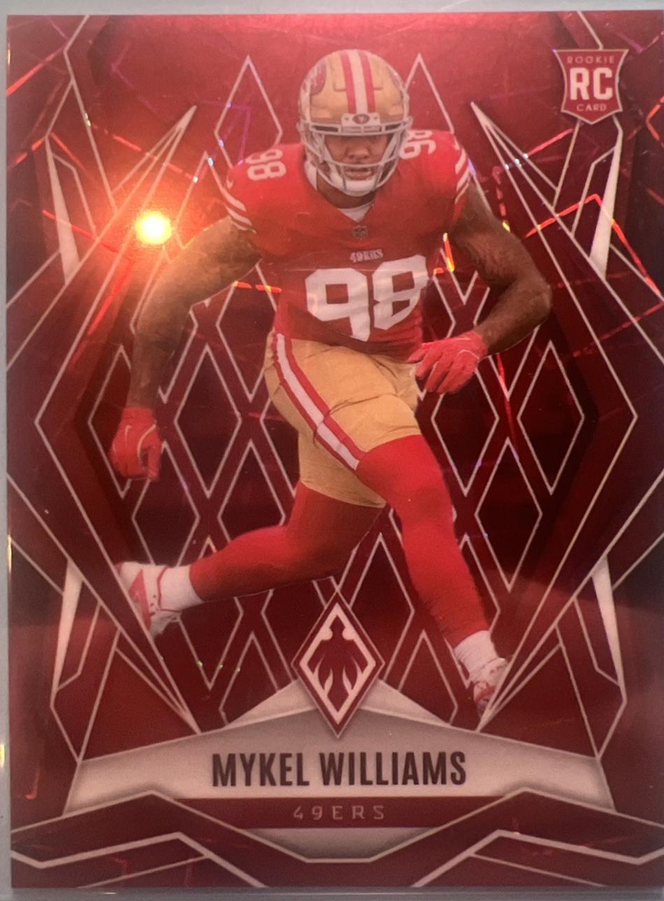 Mykel Williams [Red Lazer] #164