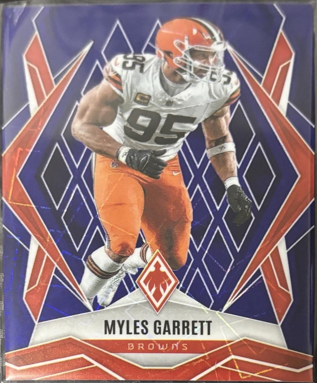 Myles Garrett [Blue Lazer] #73