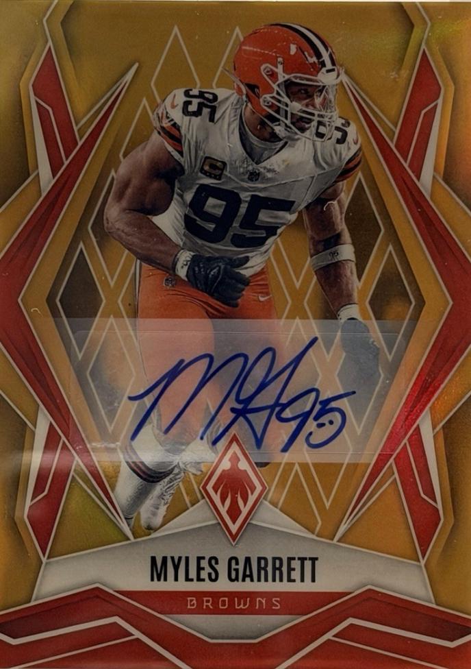 Myles Garrett [Gold Autograph] #73