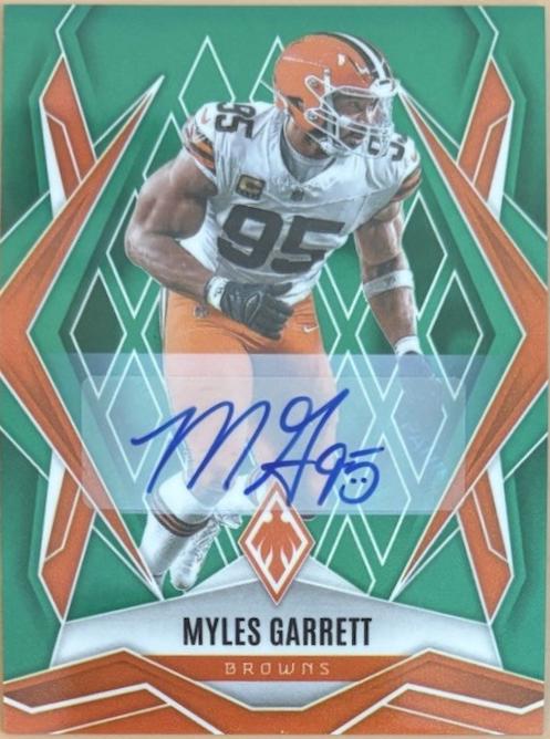 Myles Garrett [Green Autograph] #73