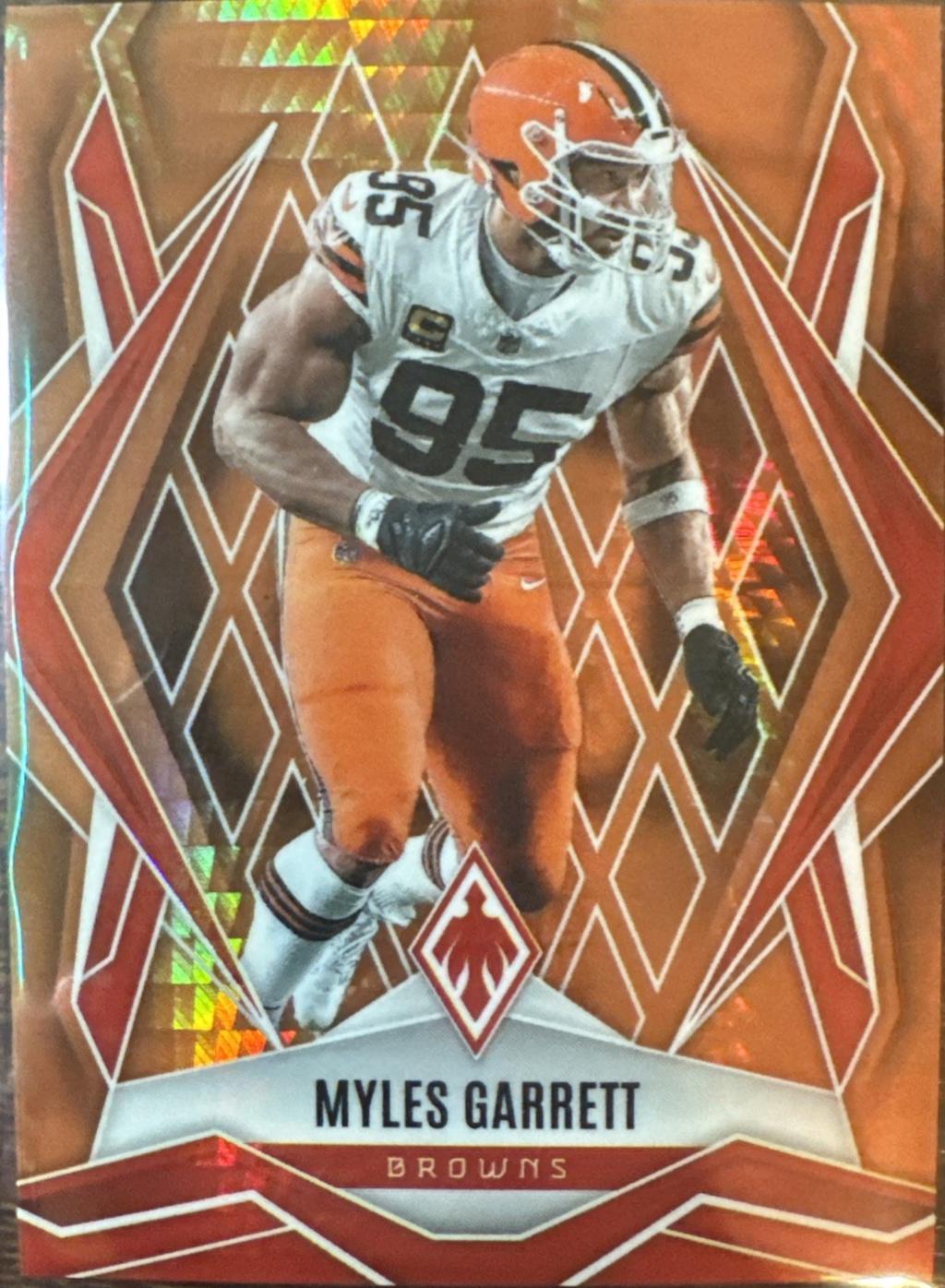 Myles Garrett [Orange Hyper] #73
