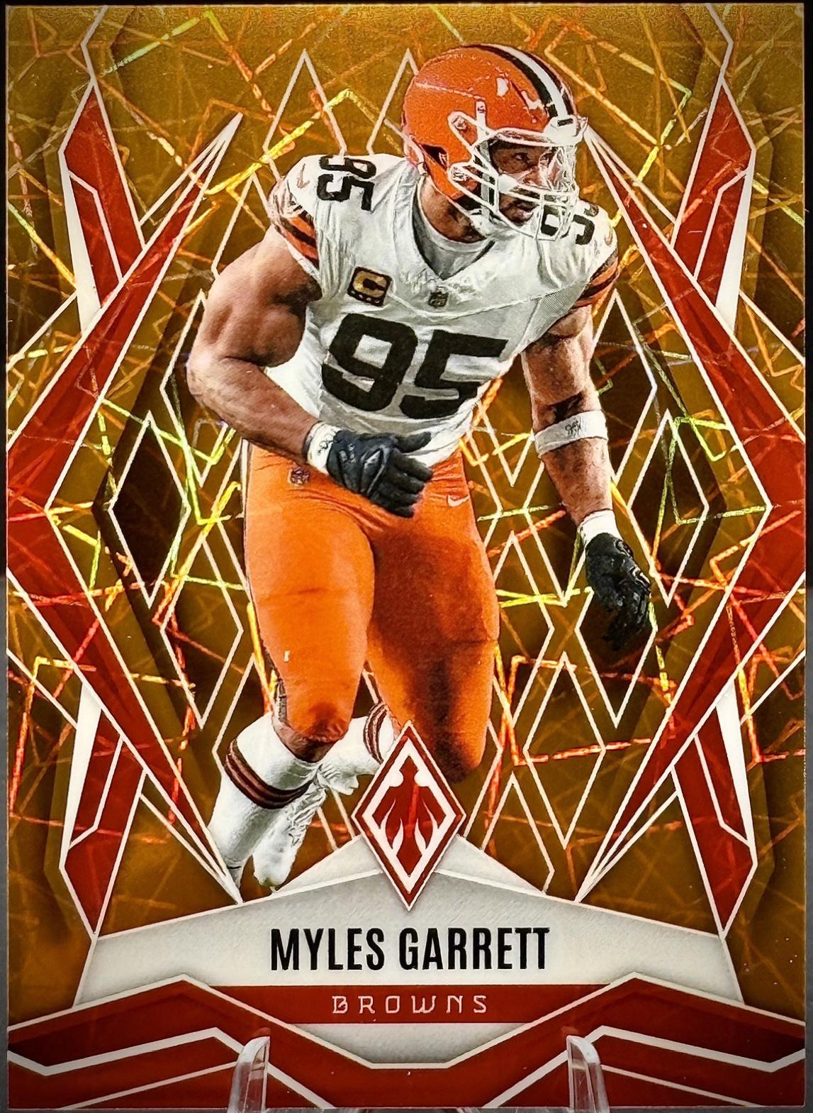 Myles Garrett [Orange Lazer] #73