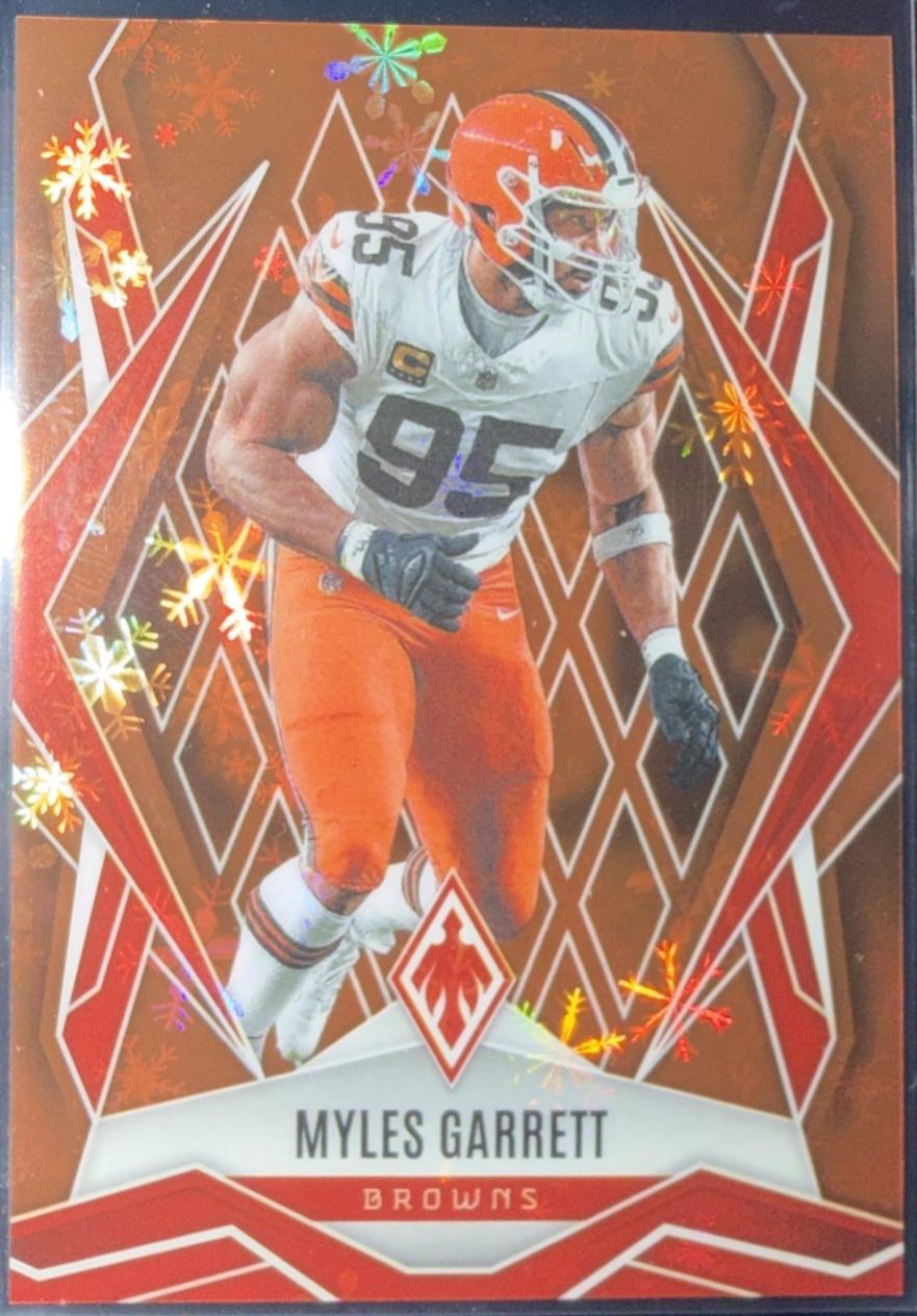 Myles Garrett [Orange Winter] #73