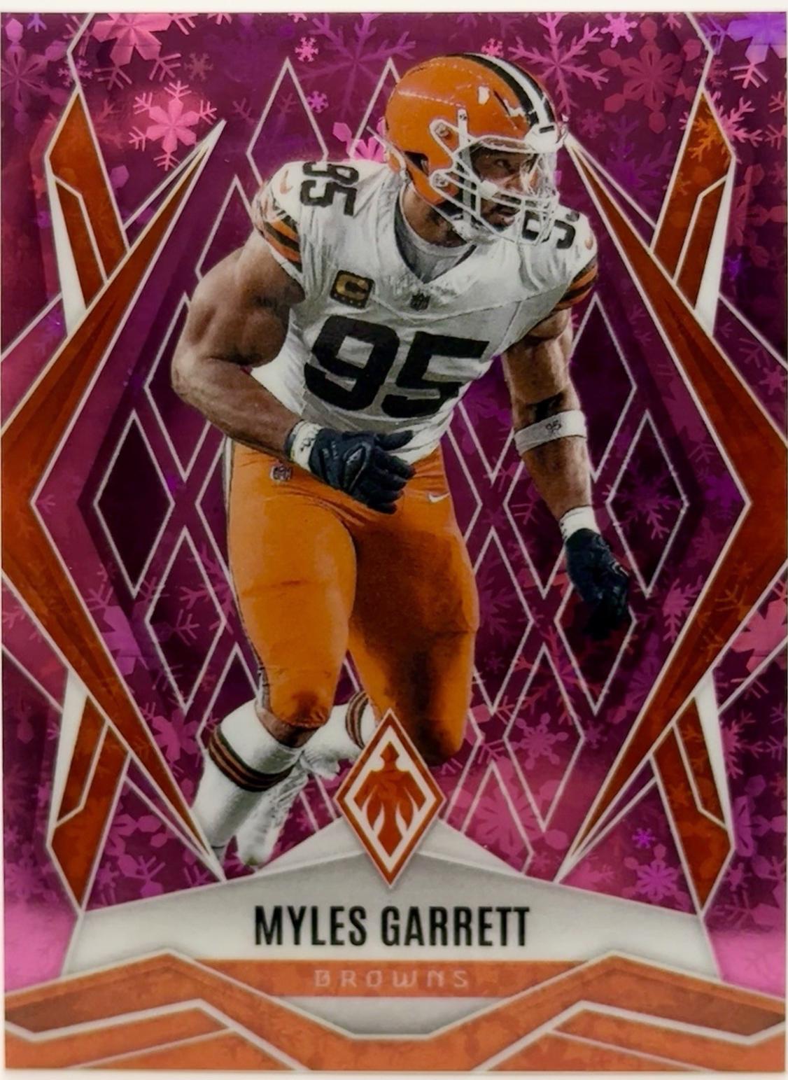 Myles Garrett [Pink Winter] #73
