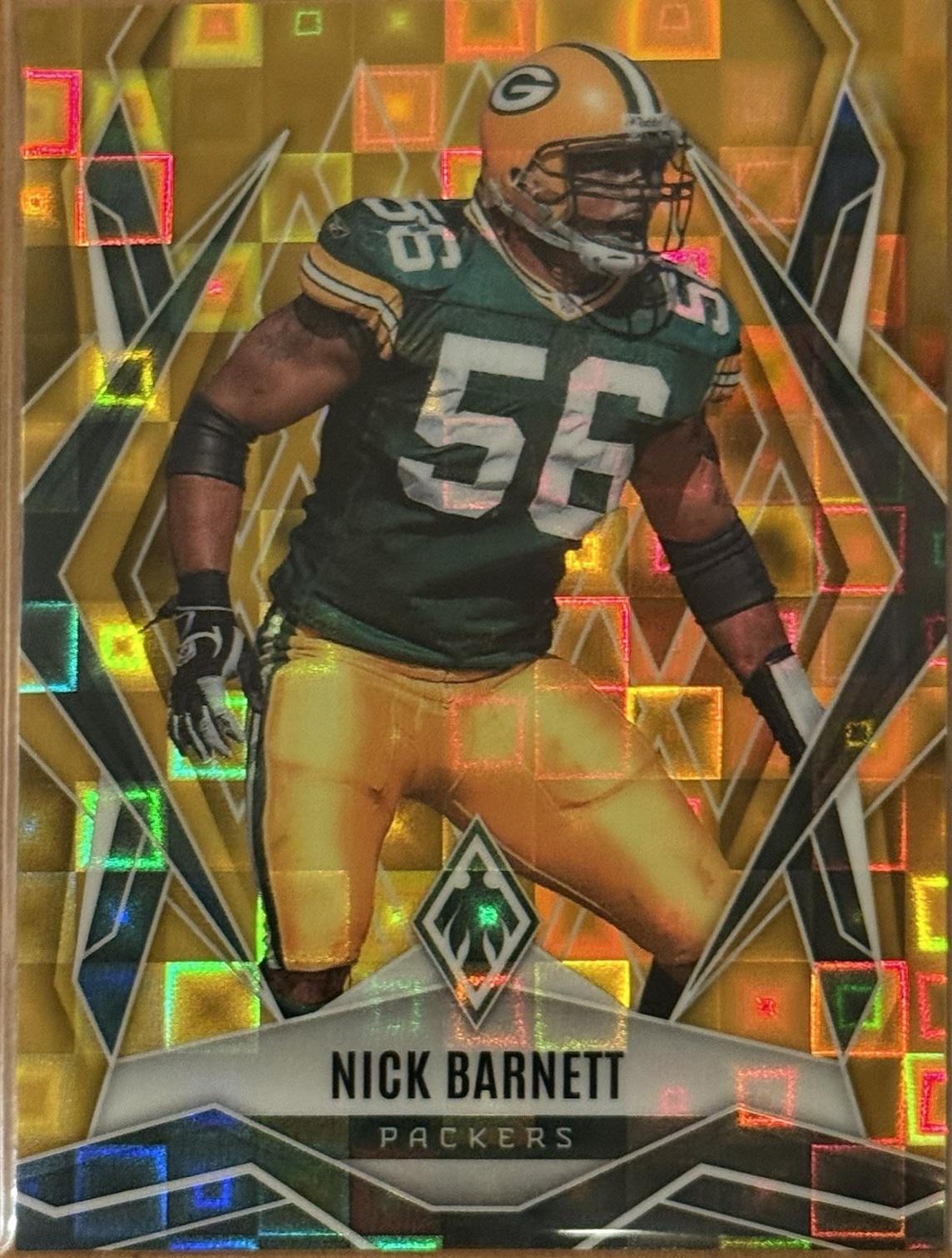 Nick Barnett [Gold Lazer] #68