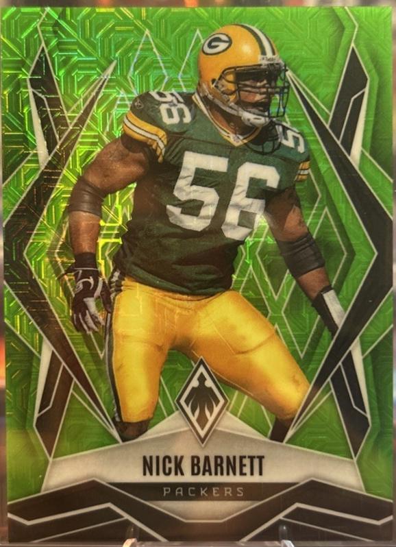 Nick Barnett [Lime Green Mojo] #68