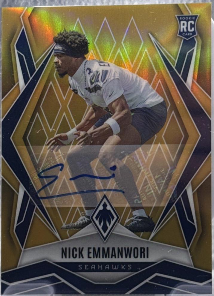 Nick Emmanwori [Gold Autograph] #245
