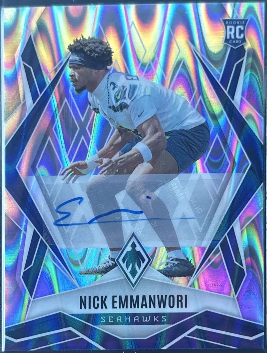 Nick Emmanwori [Seismic Autograph] #245