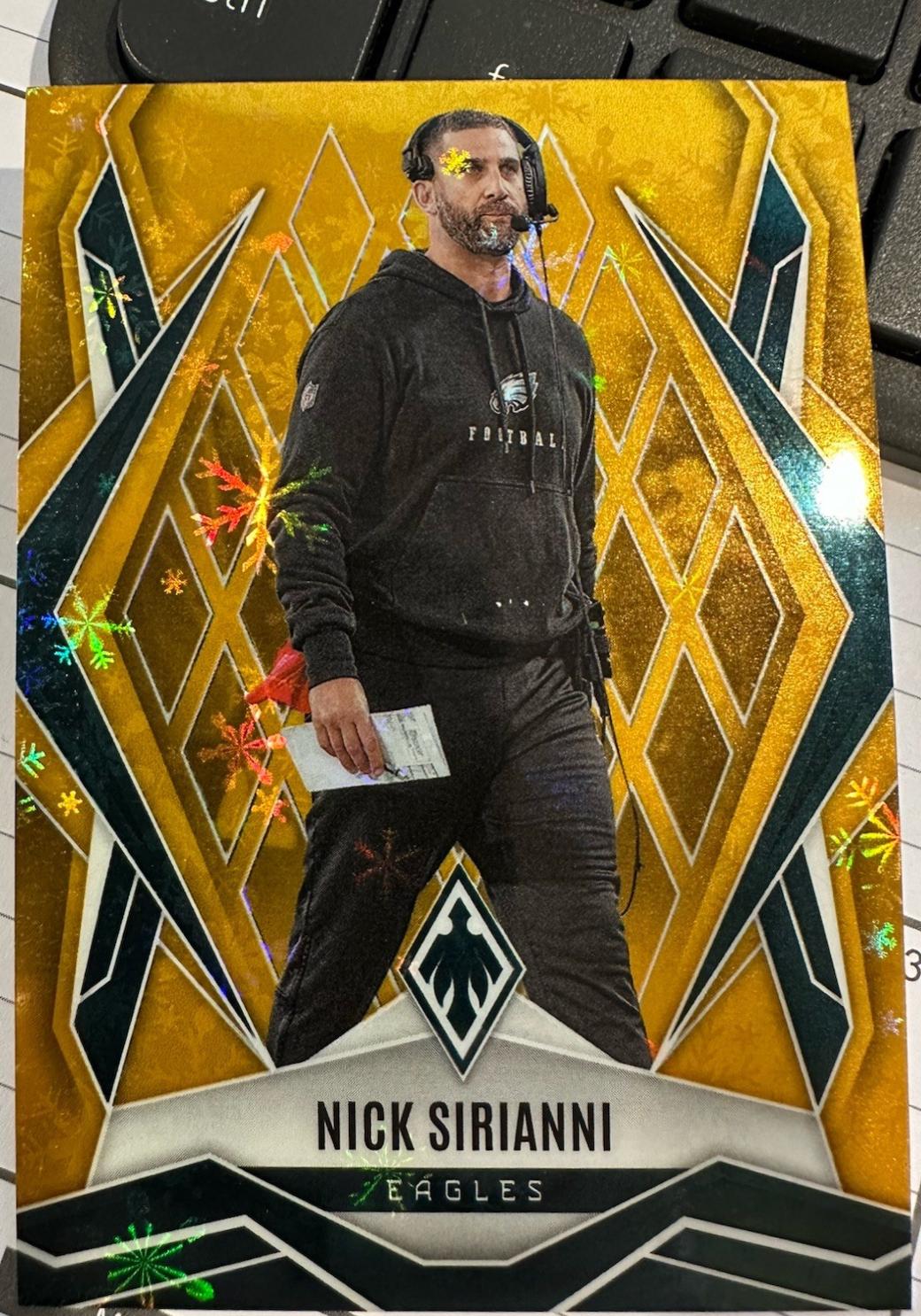 Nick Sirianni [Gold Winter] #116