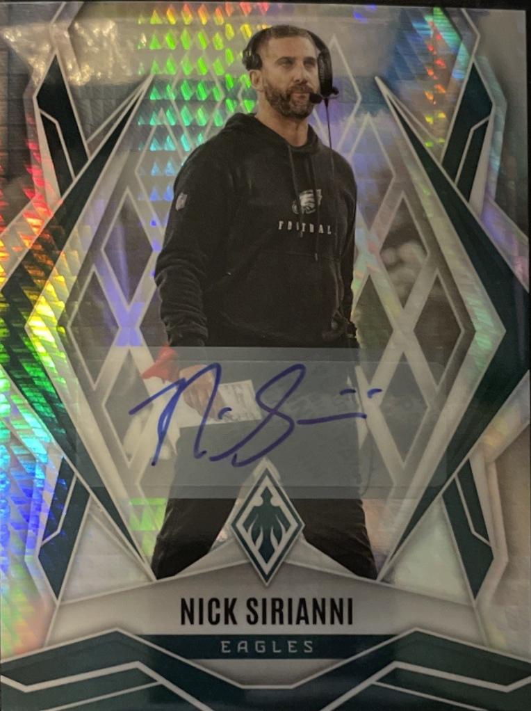 Nick Sirianni [Hyper Autograph] #116