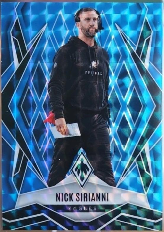 Nick Sirianni [Light Blue Pyramids] #116