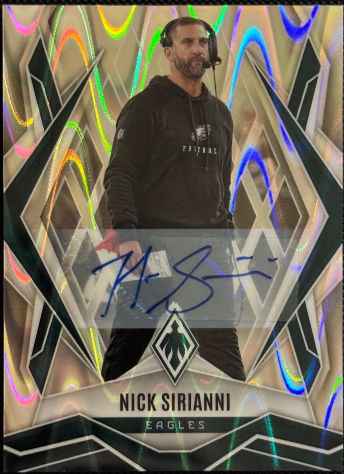Nick Sirianni [Seismic Autograph] #116