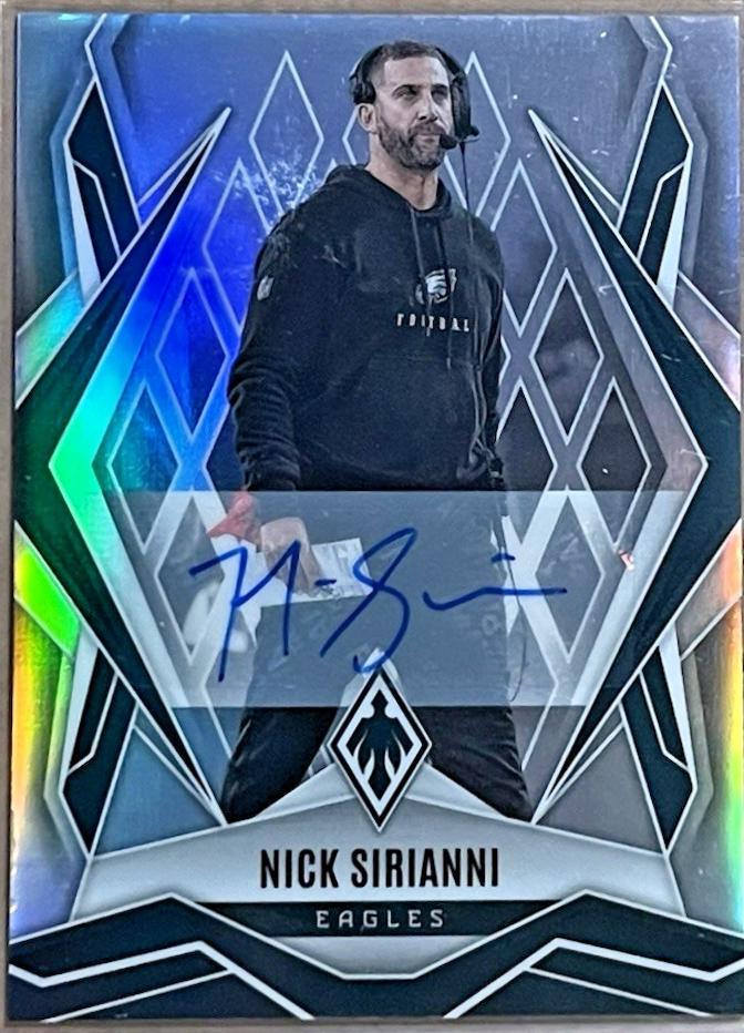 Nick Sirianni [Silver Autograph] #116