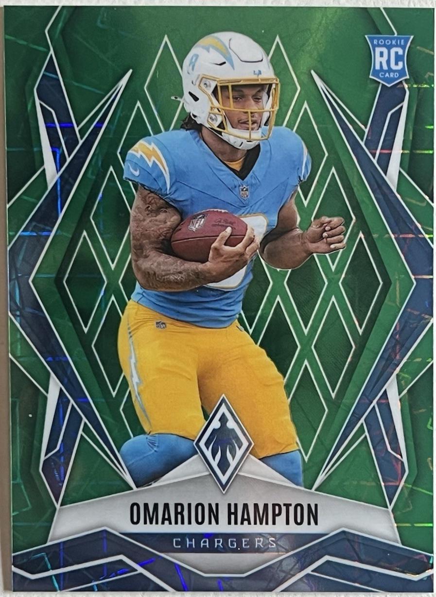 Omarion Hampton [Green Lazer] #192