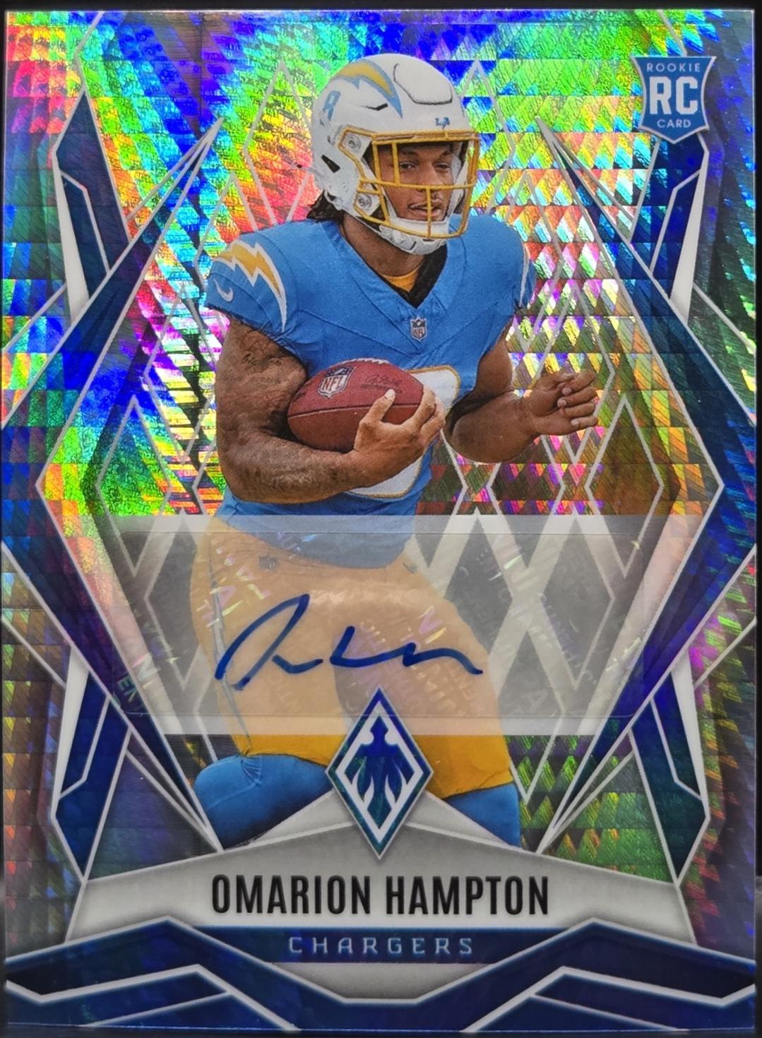 Omarion Hampton [Hyper Autograph] #192
