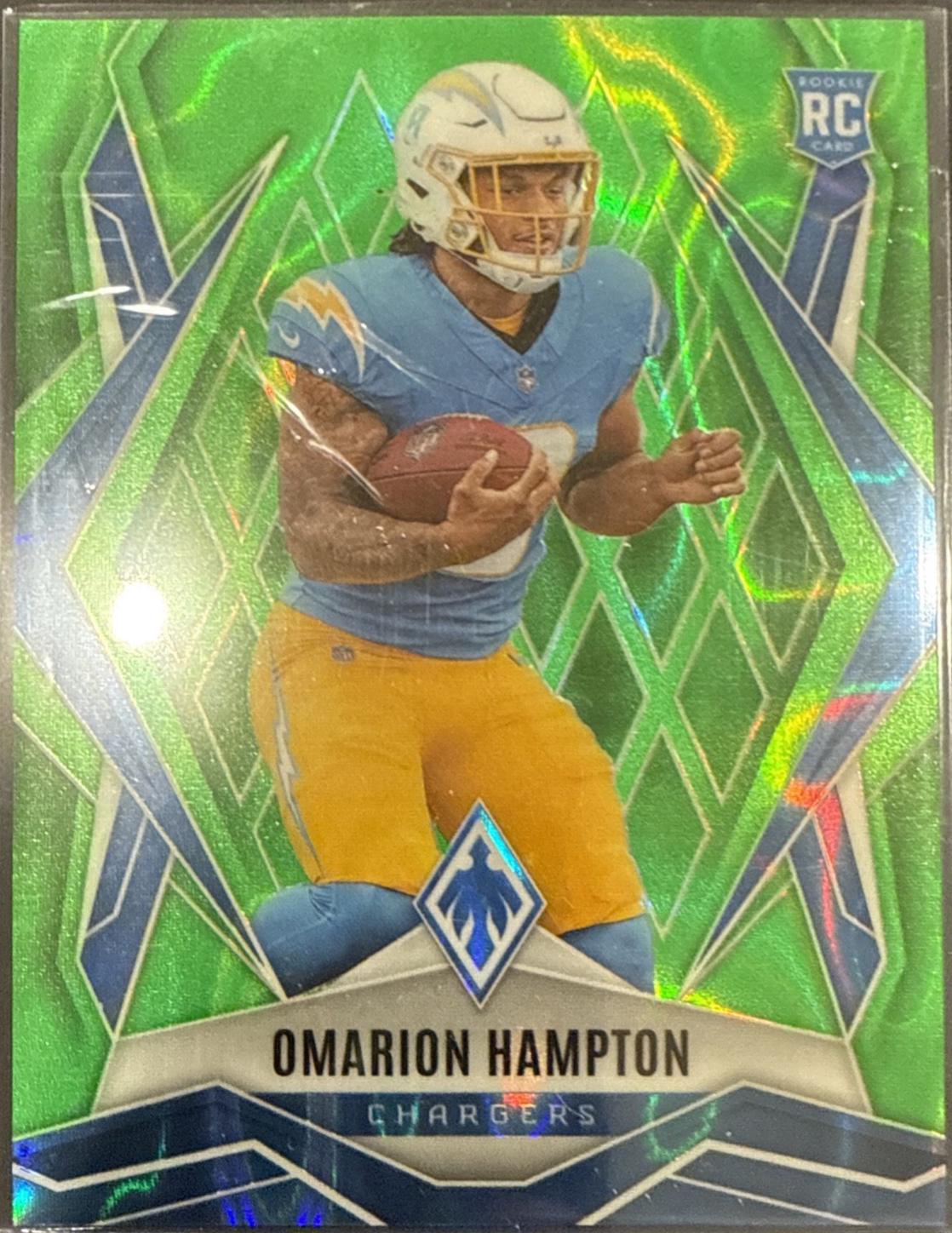 Omarion Hampton [Lime Green Lava] #192
